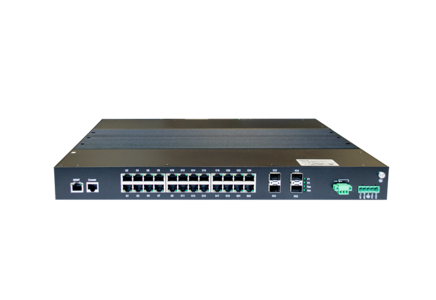 Промышленные PoE коммутаторы L2 в 19" стойку