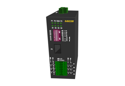 RHODON1204PS-1SFP-4D-485/232-L2-L2